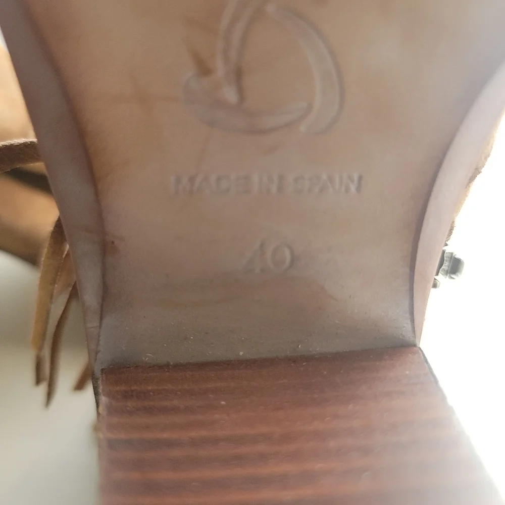 kanna cognac suede